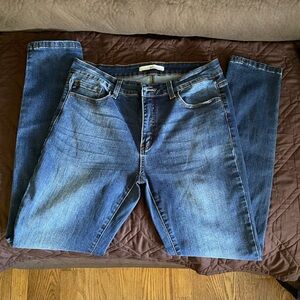 KanCan Blue Relaxed Jeans with Subtle Fading